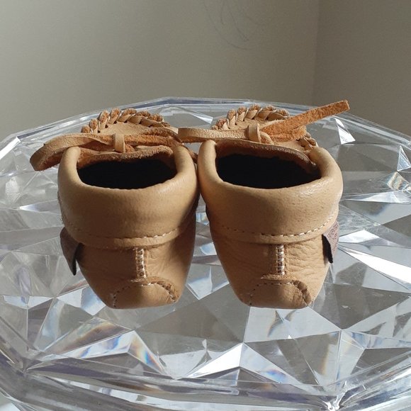 Baby leather moccasins - money earned will be donated to Native mom & baby - Picture 5 of 8